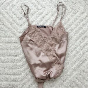 Like New! Abercrombie Womens Silky Body Suit - Size S